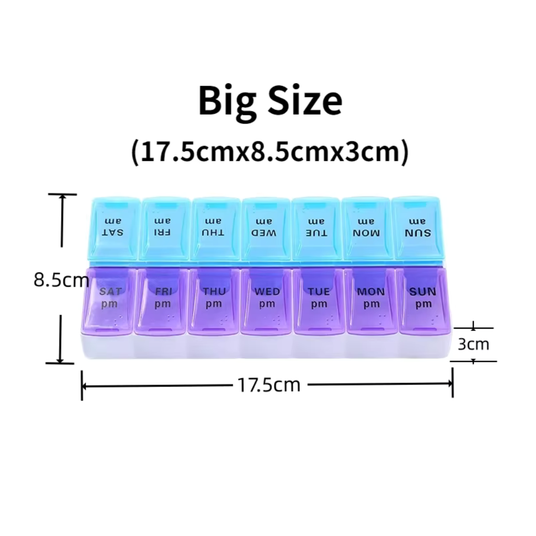Solvar Portable Pill Case for Travel