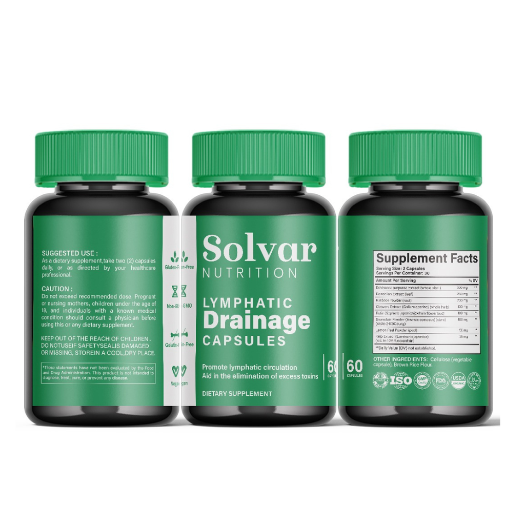 Solvar Lymphatic Support Capsules