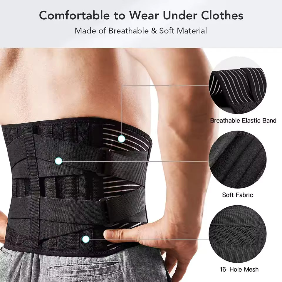 Solvar Adjustable Lumbar Support Belt